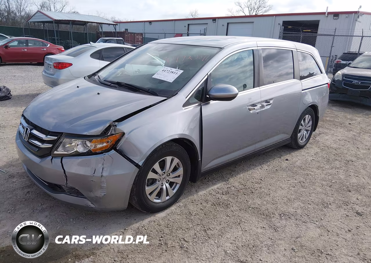 2016 Honda Odyssey Ex-L VIN:5FNRL5H61GB115299 - 2