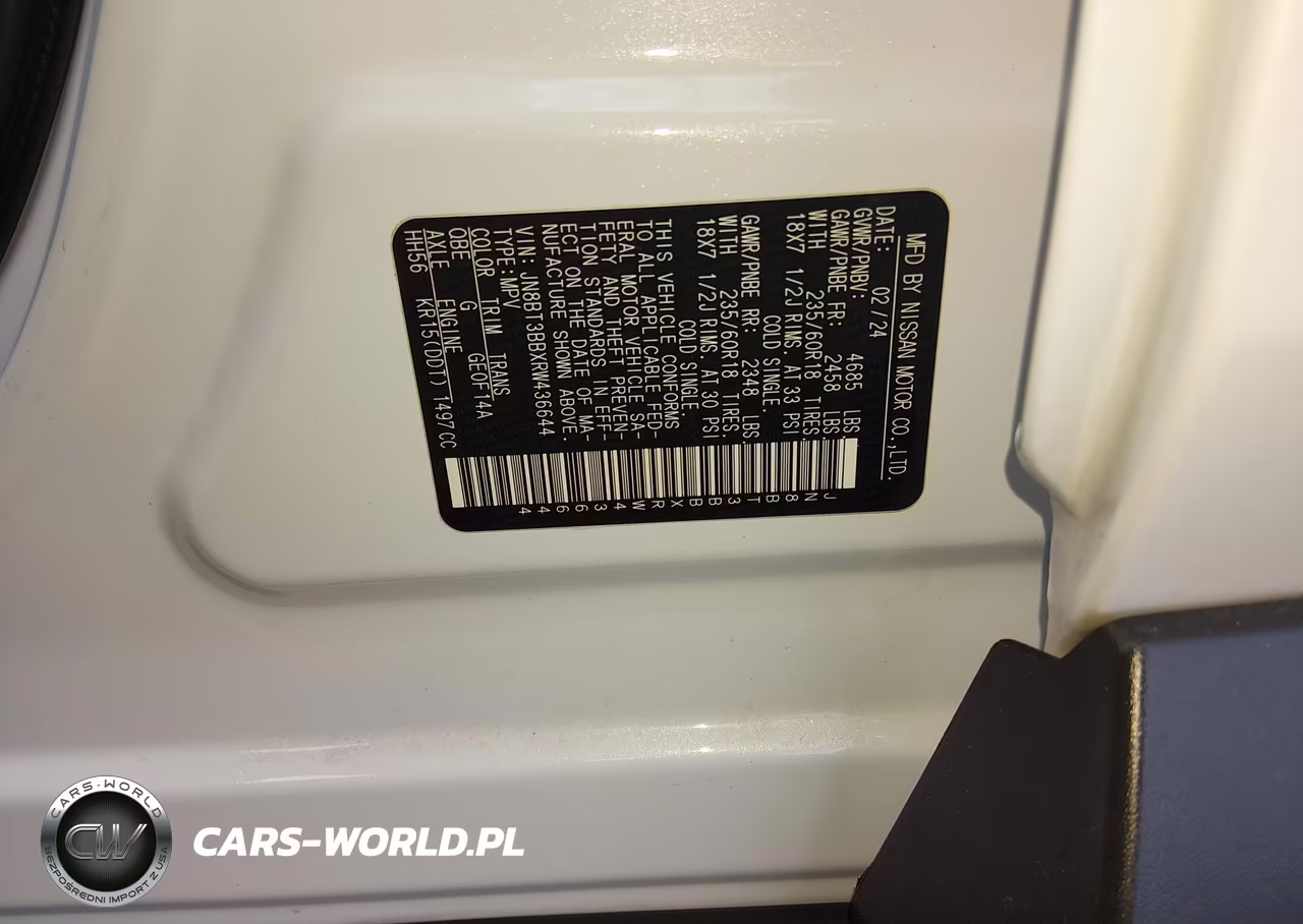 2024 Nissan Rogue Sv Intelligent Awd VIN:JN8BT3BBXRW436644 - 9