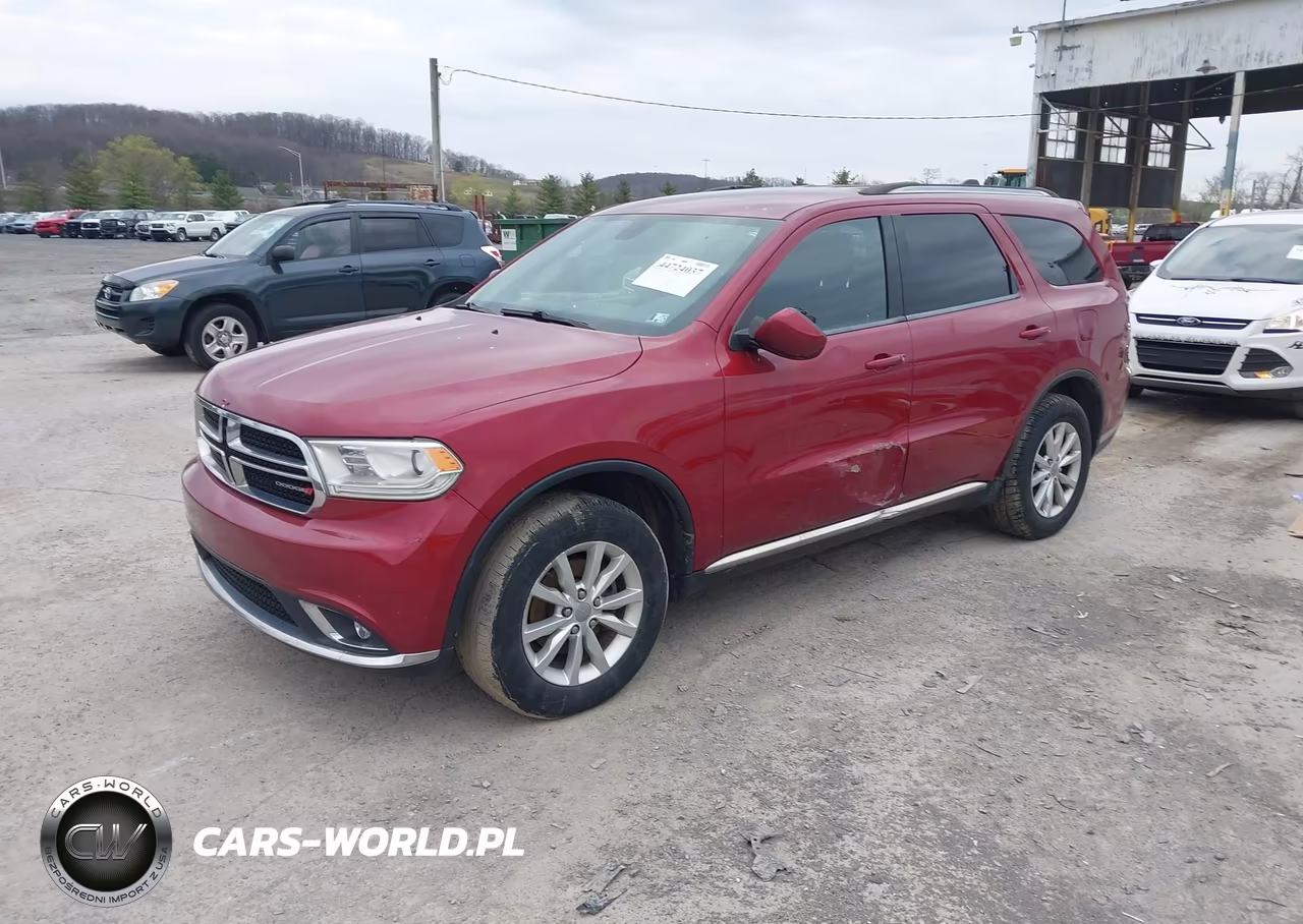 2014 Dodge Durango Sxt VIN:1C4RDJAG1EC557373 - 2