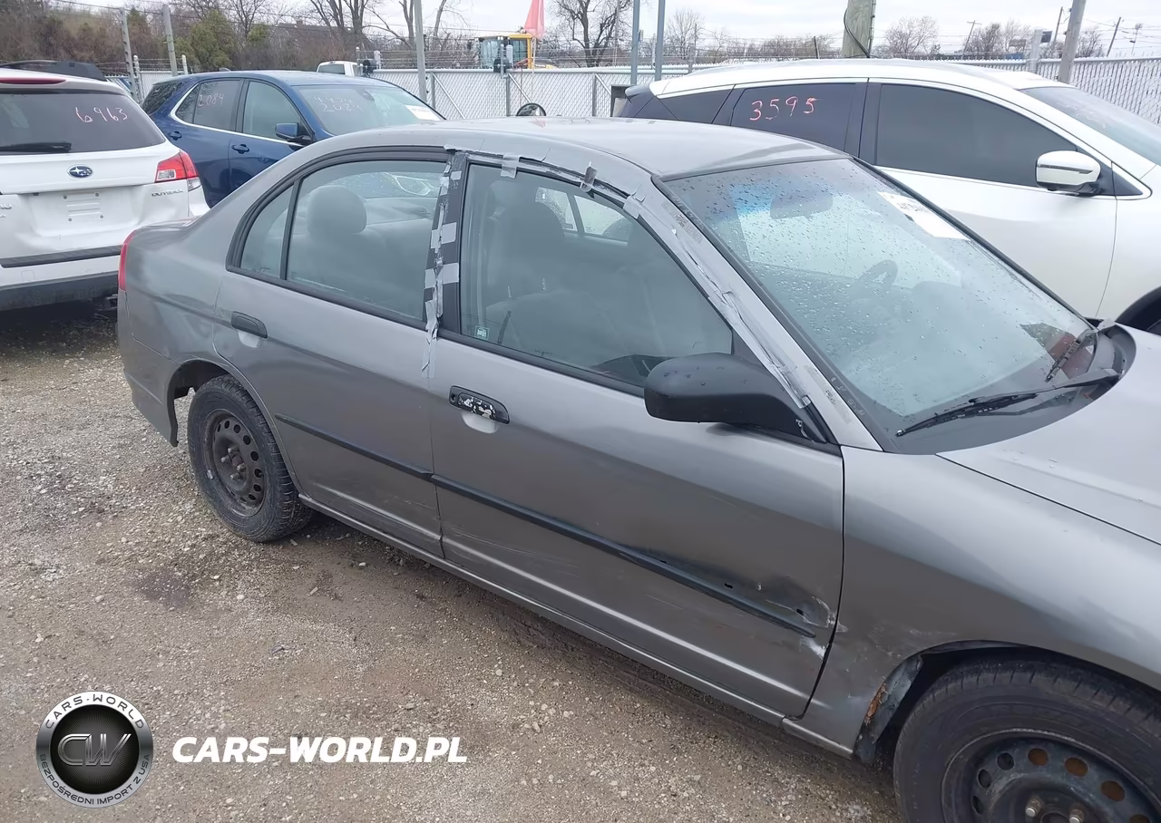 2005 Honda Civic Vp VIN:1HGES16375L001595 - 6