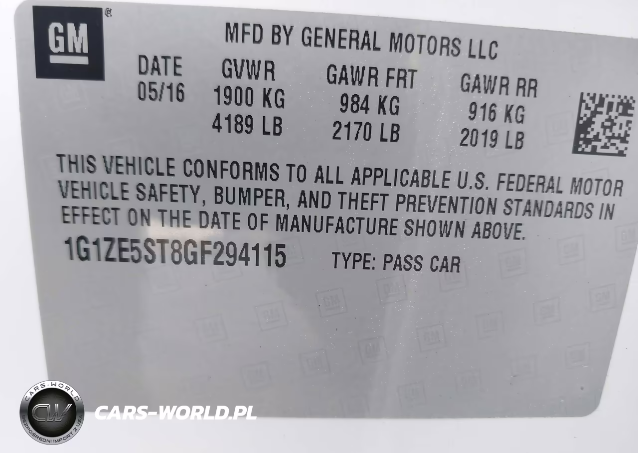 2016 Chevrolet Malibu 1Lt VIN:1G1ZE5ST8GF294115 - 9