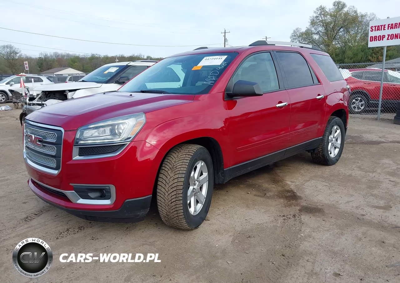 2014 GMC Acadia Sle-2 VIN:1GKKRPKD7EJ163614 - 2