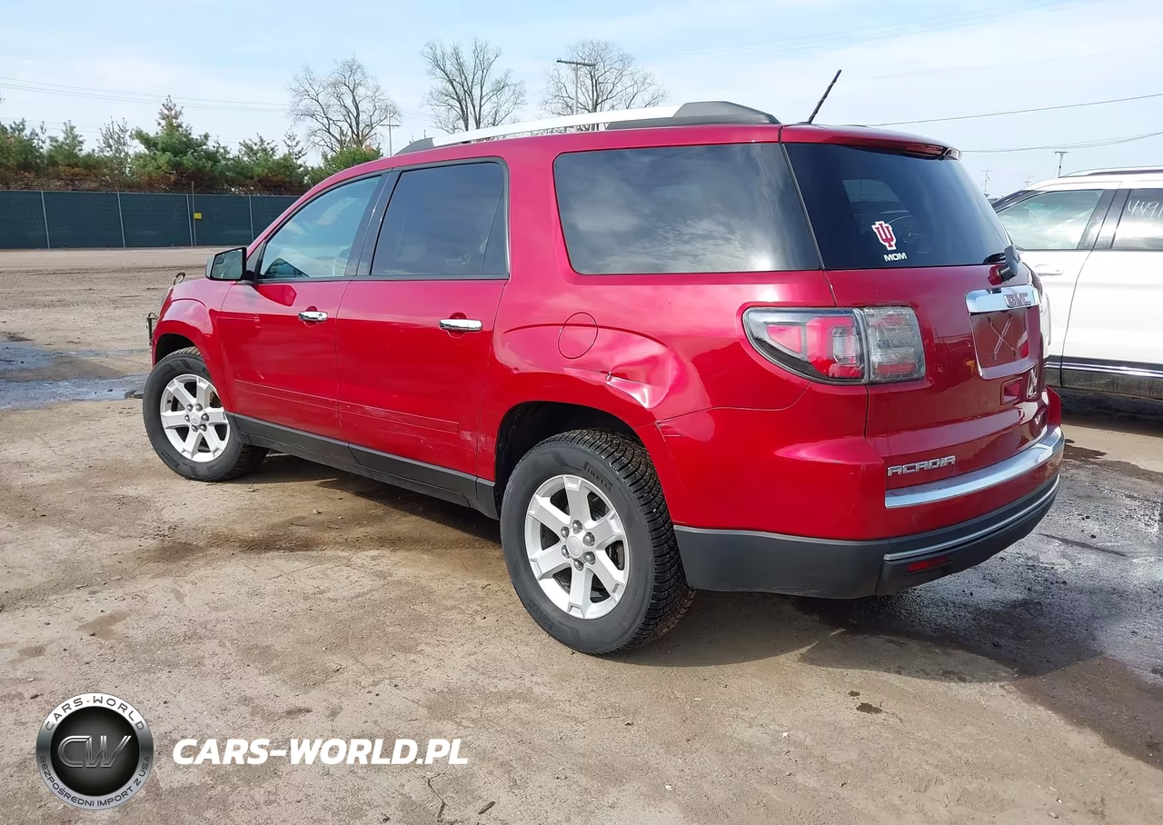 2014 GMC Acadia Sle-2 VIN:1GKKRPKD7EJ163614 - 3
