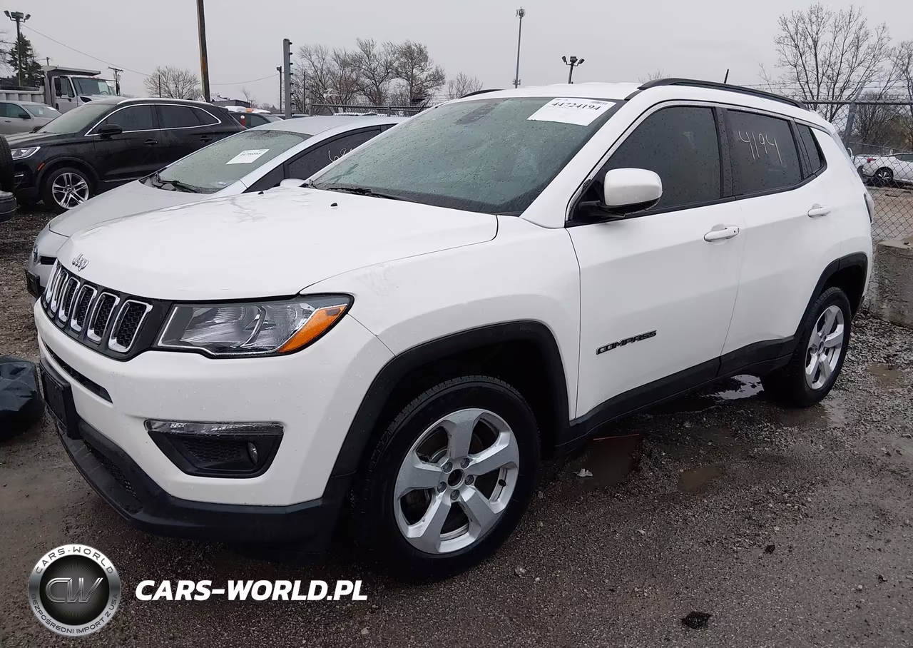2018 Jeep Compass Latitude Fwd VIN:3C4NJCBB3JT356174 - 2