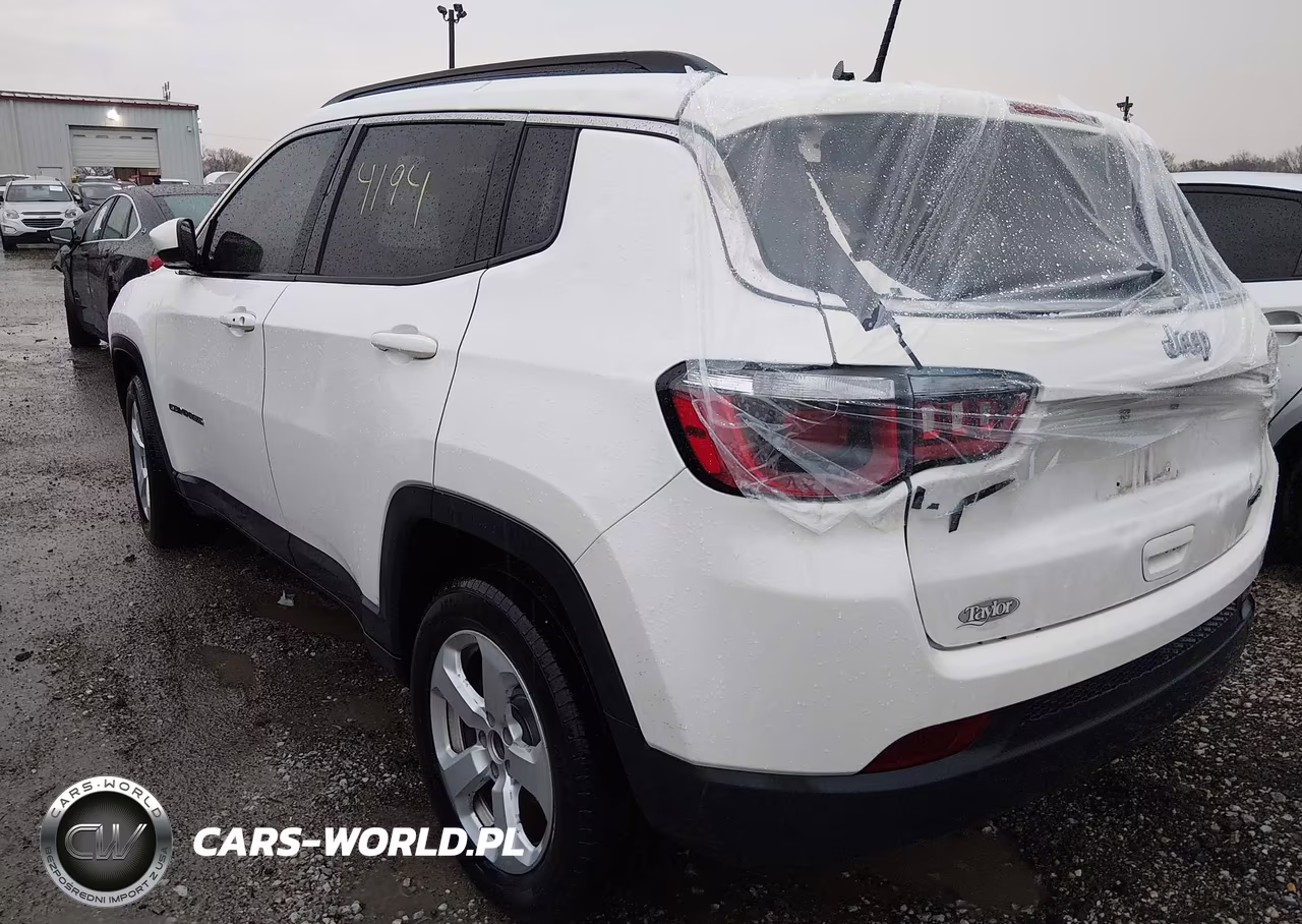 2018 Jeep Compass Latitude Fwd VIN:3C4NJCBB3JT356174 - 3