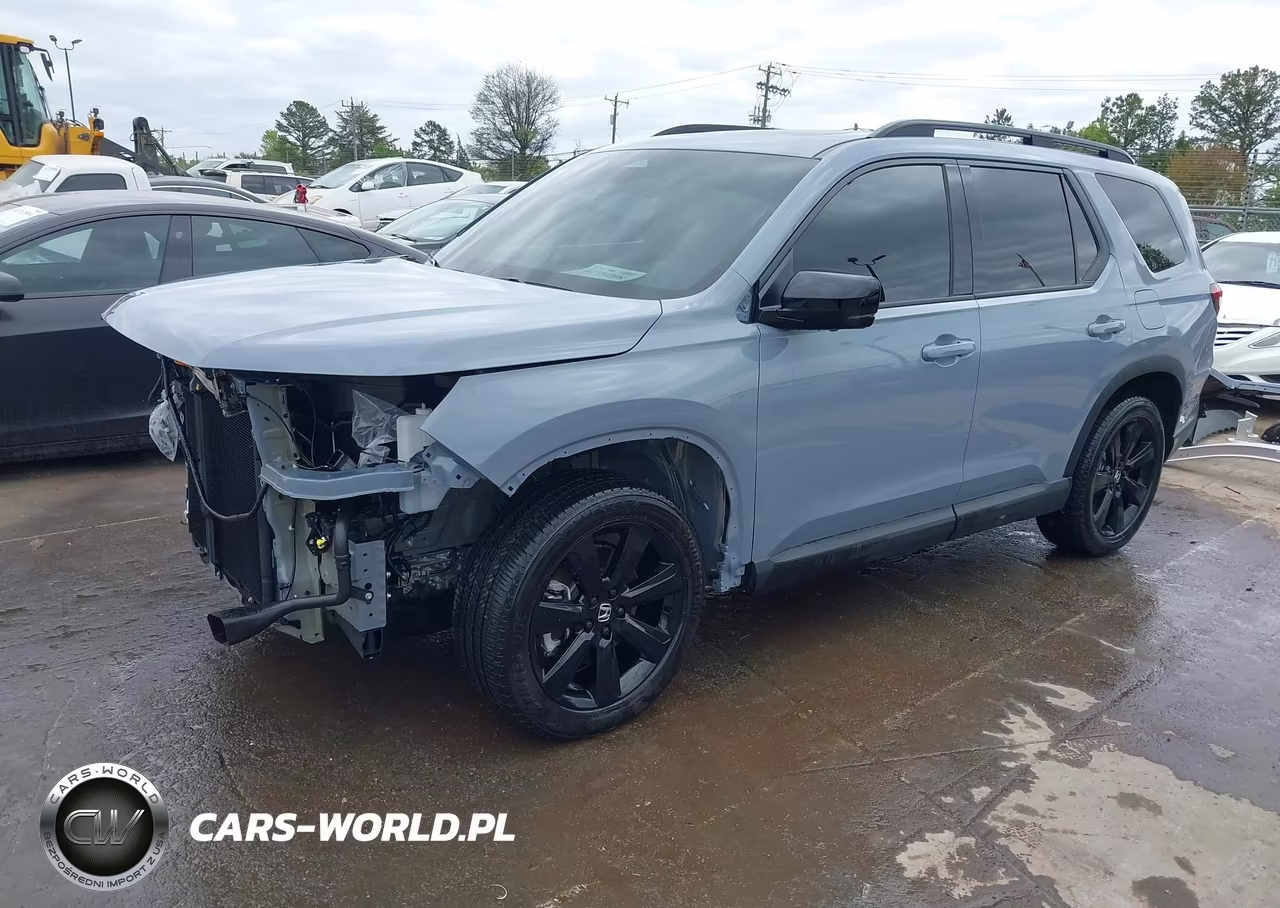 2025 Honda Pilot Black Edition VIN:5FNYG1H94SB124493 - 2