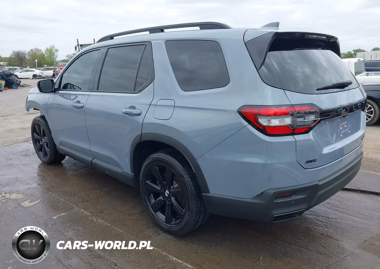 2025 Honda Pilot Black Edition VIN:5FNYG1H94SB124493 - 3