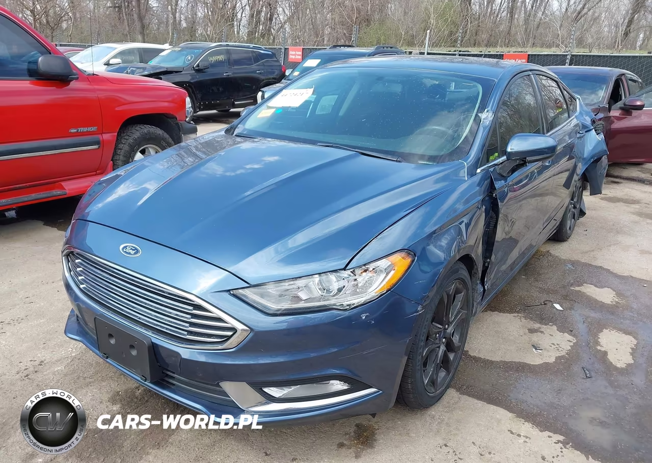 2018 Ford Fusion S VIN:3FA6P0G76JR256871 - 2
