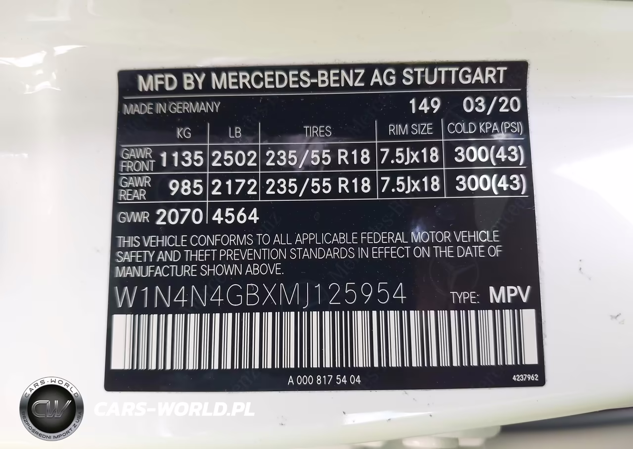 2021 Mercedes-Benz Gla 250 VIN:W1N4N4GBXMJ125954 - 9