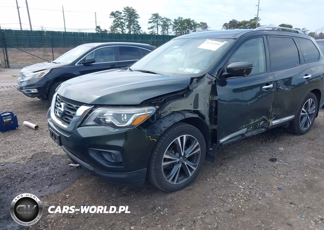 2019 Nissan Pathfinder Platinum VIN:5N1DR2MM7KC654880 - 2