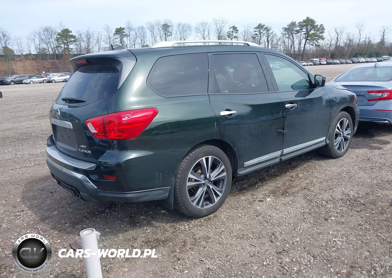 2019 Nissan Pathfinder Platinum VIN:5N1DR2MM7KC654880 - 4