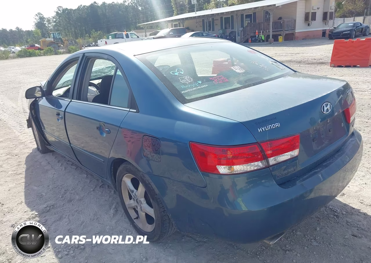 2006 Hyundai Sonata Gls V6-Lx V6 VIN:5NPEU46F06H112449 - 3