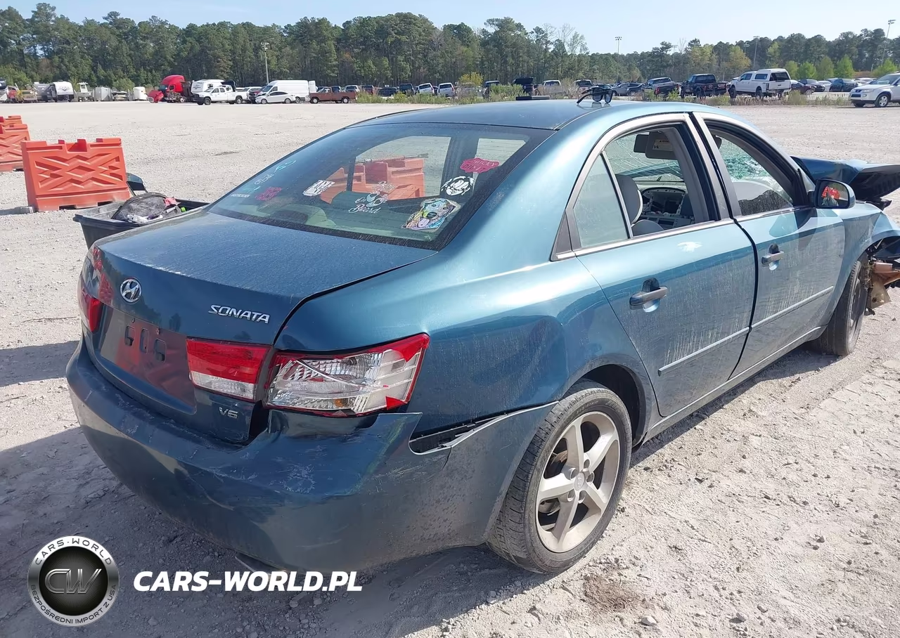 2006 Hyundai Sonata Gls V6-Lx V6 VIN:5NPEU46F06H112449 - 4