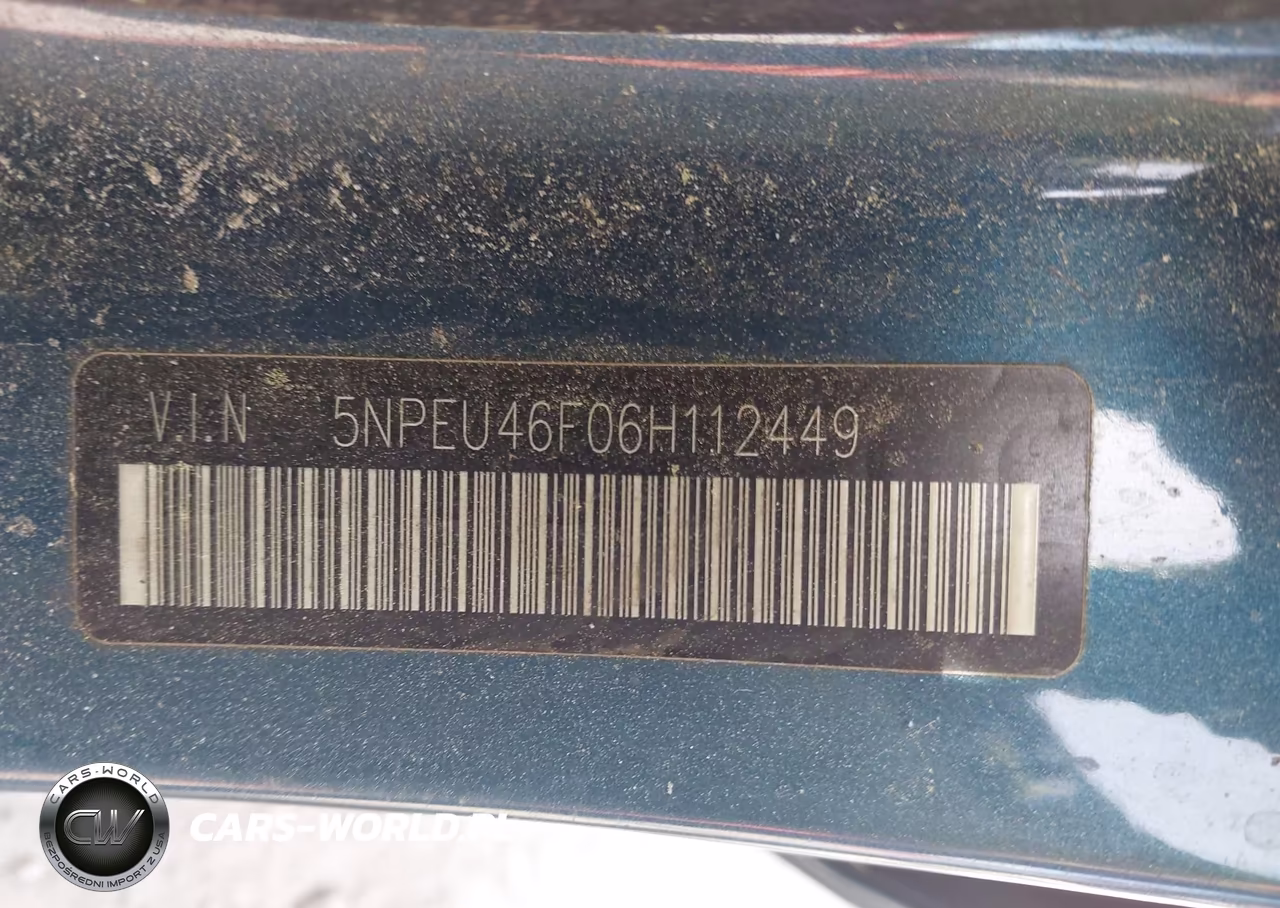 2006 Hyundai Sonata Gls V6-Lx V6 VIN:5NPEU46F06H112449 - 9
