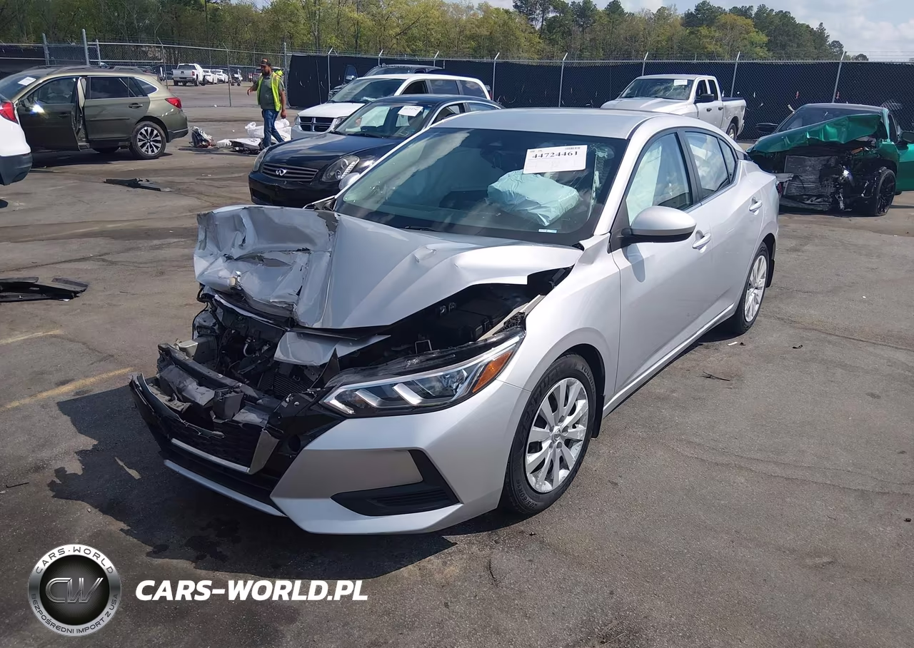 2021 Nissan Sentra S Xtronic Cvt VIN:3N1AB8BV2MY242955 - 2