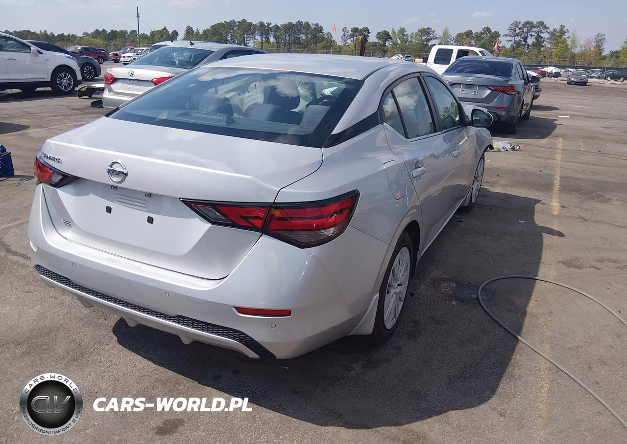 2021 Nissan Sentra S Xtronic Cvt VIN:3N1AB8BV2MY242955 - 4