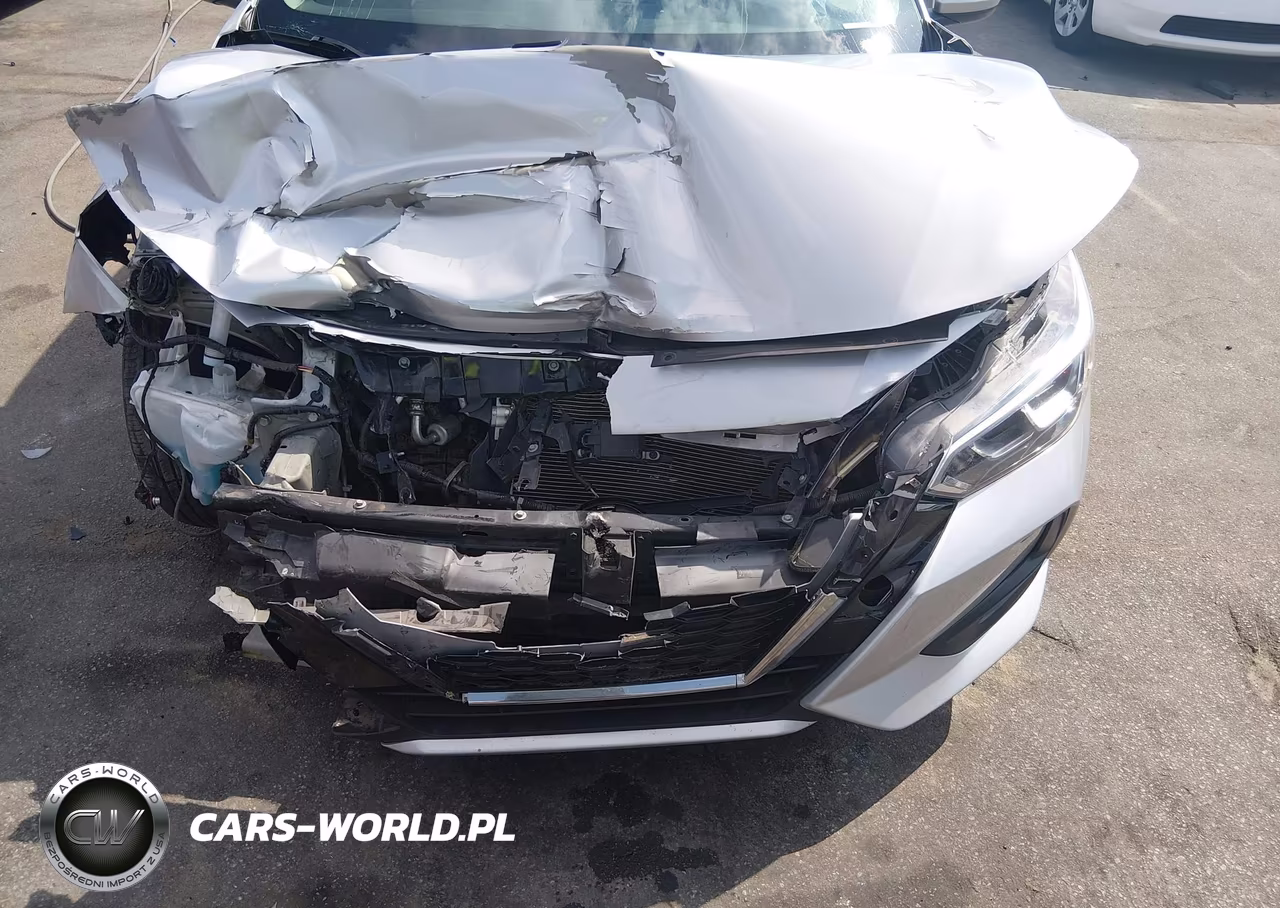 2021 Nissan Sentra S Xtronic Cvt VIN:3N1AB8BV2MY242955 - 6