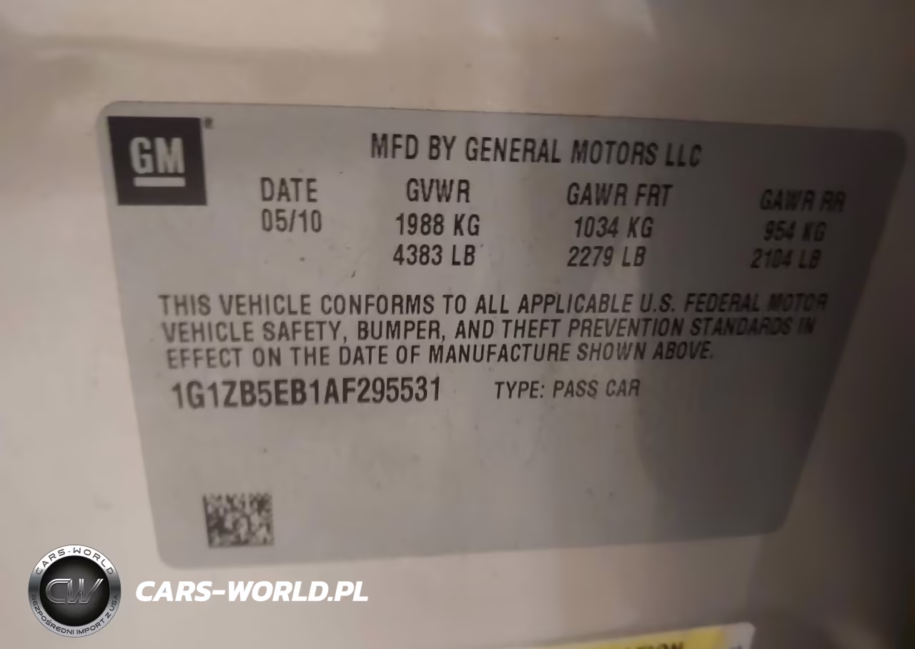 2010 Chevrolet Malibu Ls VIN:1G1ZB5EB1AF295531 - 9