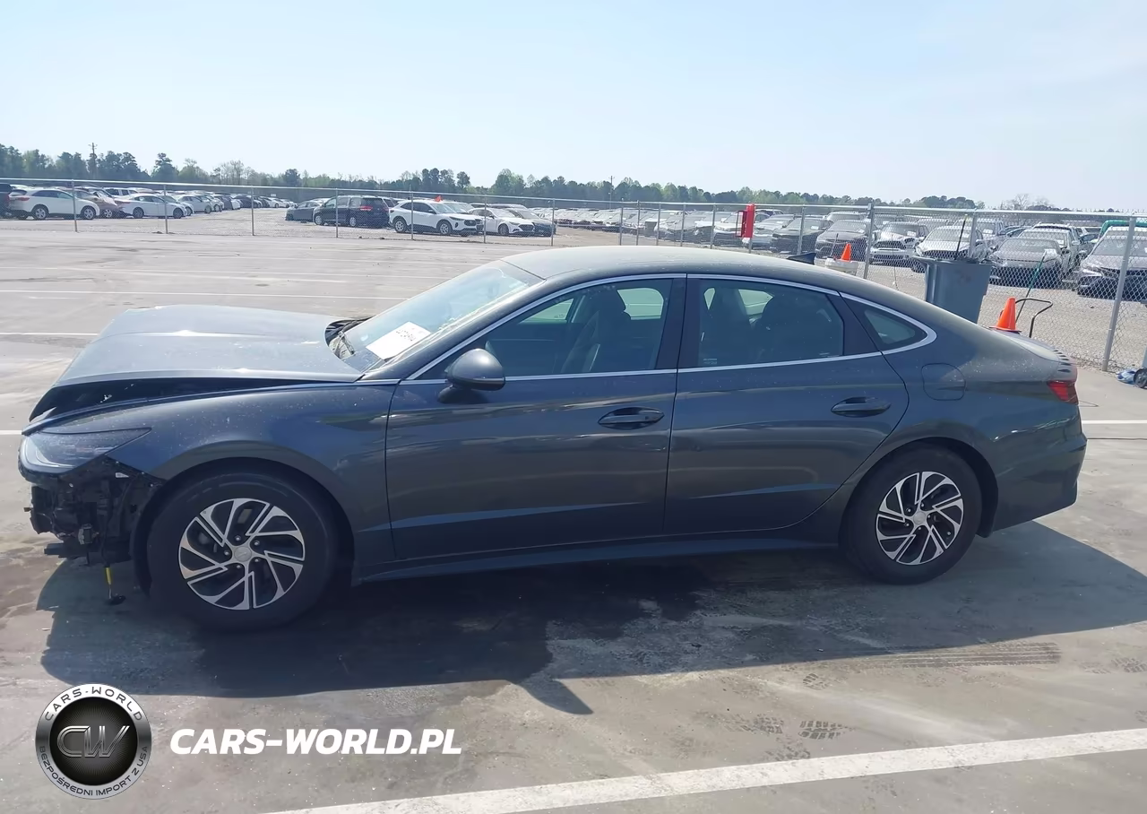 2023 Hyundai Sonata Hybrid Blue VIN:KMHL24JJ6PA060631 - 15