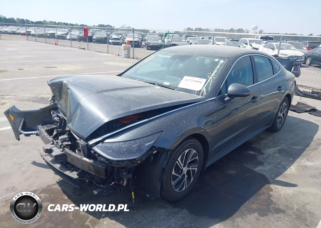 2023 Hyundai Sonata Hybrid Blue VIN:KMHL24JJ6PA060631 - 2