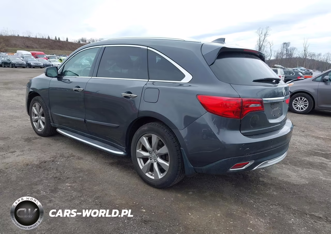 2015 Acura Mdx Advance Pkg W-Entertainment Pkg VIN:5FRYD4H81FB020873 - 3