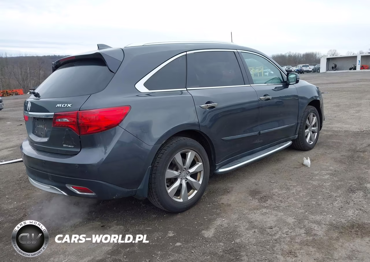 2015 Acura Mdx Advance Pkg W-Entertainment Pkg VIN:5FRYD4H81FB020873 - 4