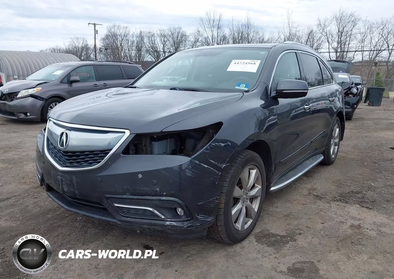 2015 Acura Mdx Advance Pkg W-Entertainment Pkg VIN:5FRYD4H81FB020873 - 6