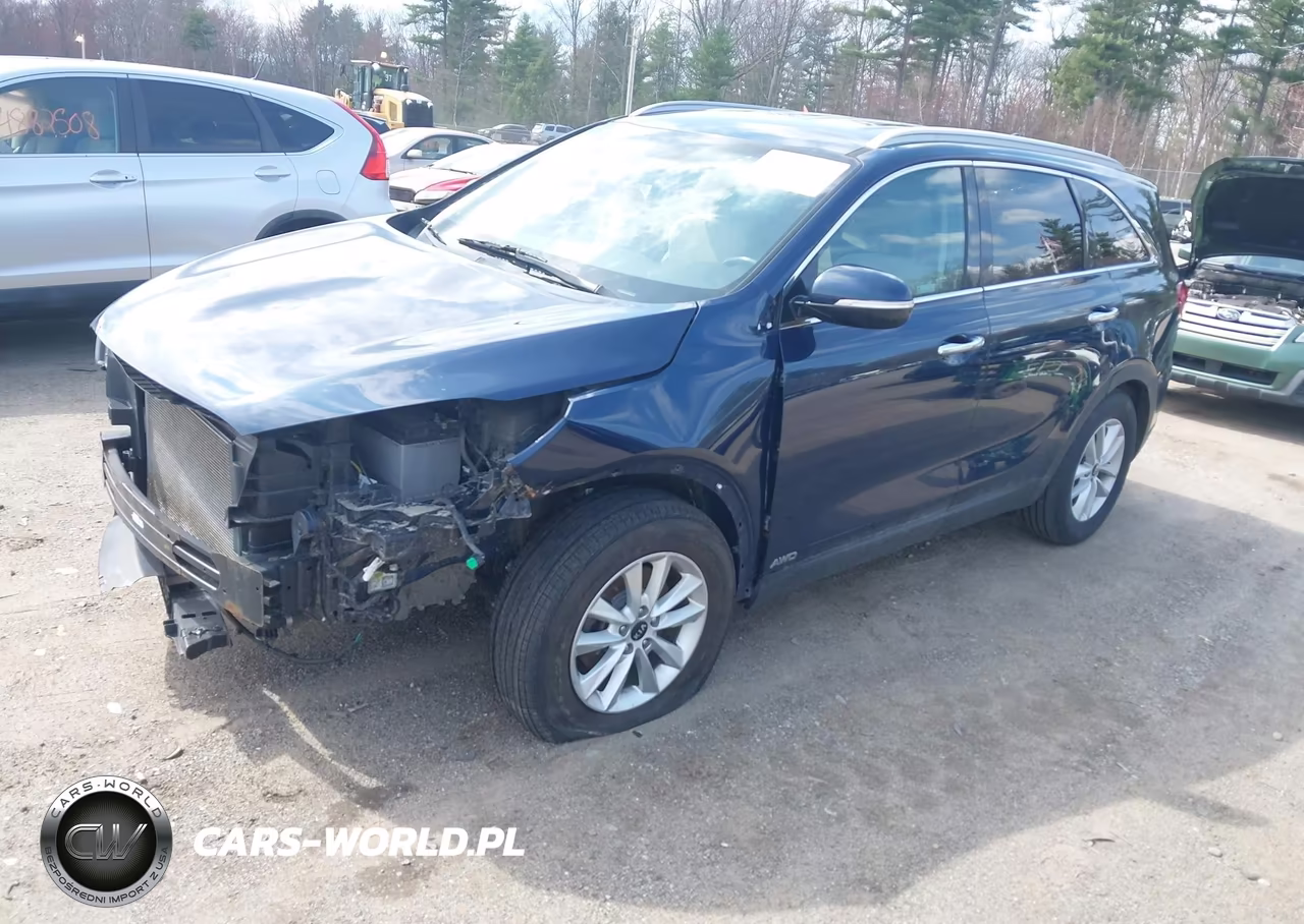 2019 Kia Sorento 2.4L Lx VIN:5XYPGDA30KG525454 - 2