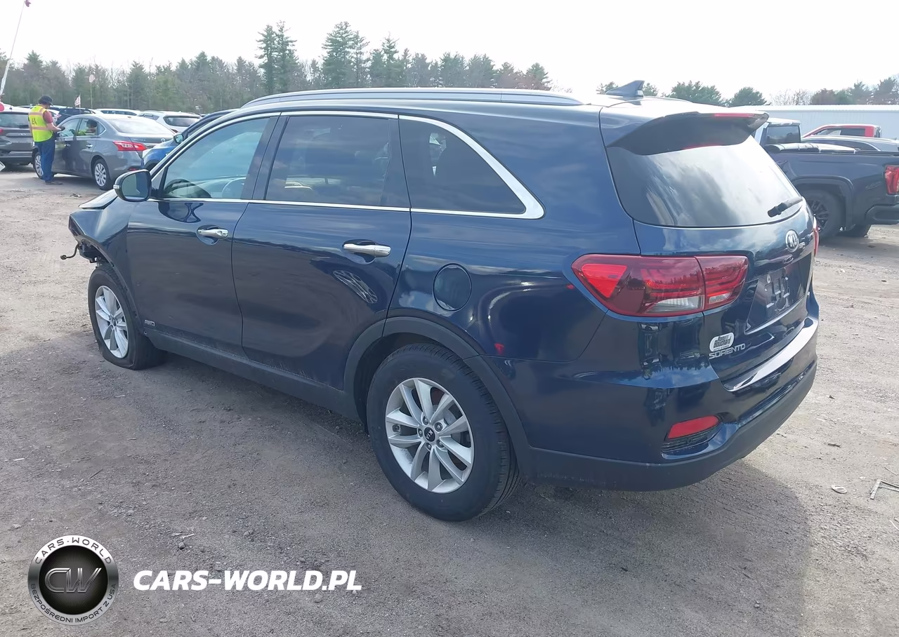 2019 Kia Sorento 2.4L Lx VIN:5XYPGDA30KG525454 - 3