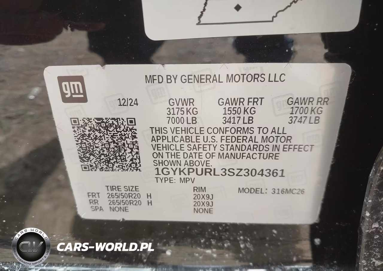 2025 Cadillac Lyriq Sport 1 Rwd VIN:1GYKPURL3SZ304361 - 9