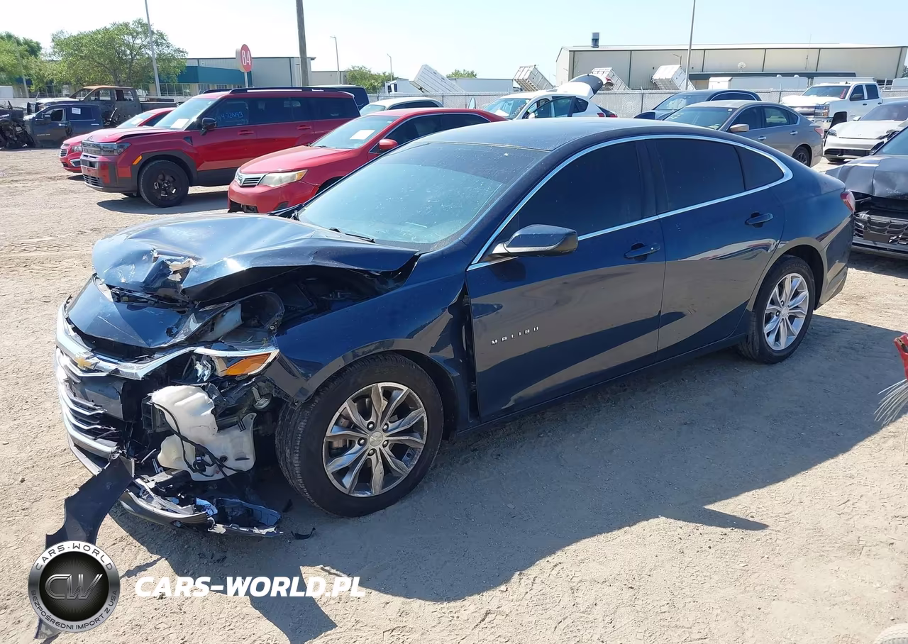 2020 Chevrolet Malibu Fwd Lt VIN:1G1ZD5ST2LF099575 - 2