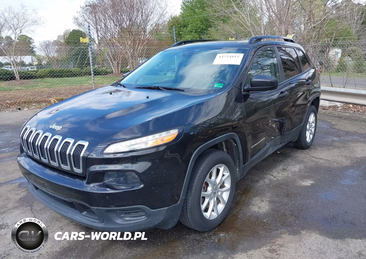 2016 Jeep Cherokee Sport VIN:1C4PJLAB6GW222532 - 2