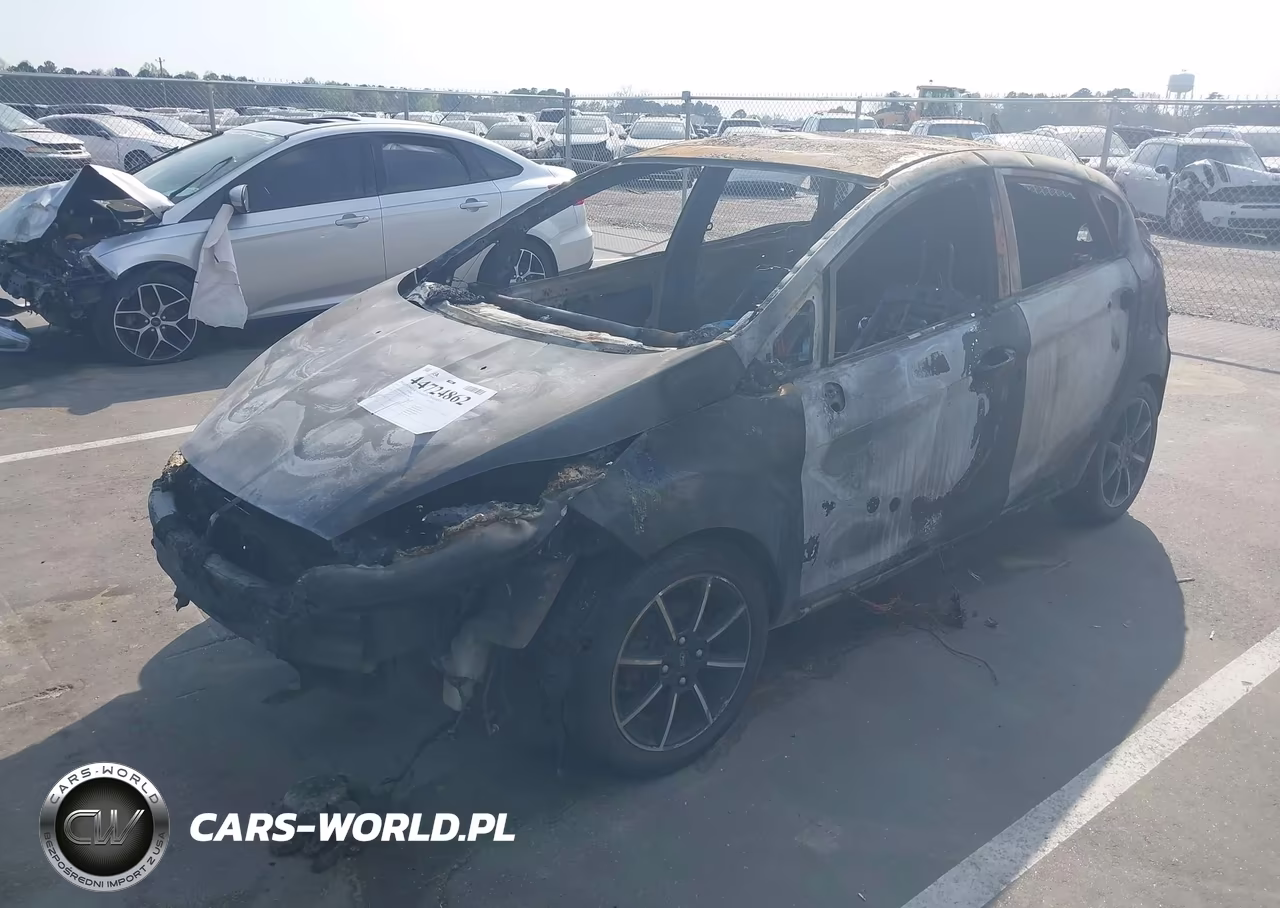 2019 Ford Fiesta Se VIN:3FADP4EJ9KM128619 - 2