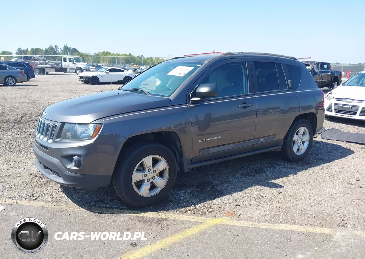 2017 Jeep Compass Sport Fwd VIN:1C4NJCBBXHD186248 - 2