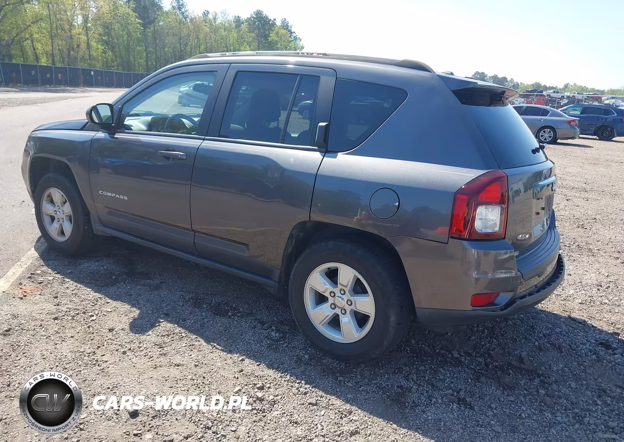 2017 Jeep Compass Sport Fwd VIN:1C4NJCBBXHD186248 - 3