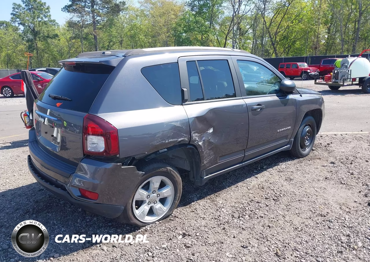 2017 Jeep Compass Sport Fwd VIN:1C4NJCBBXHD186248 - 4