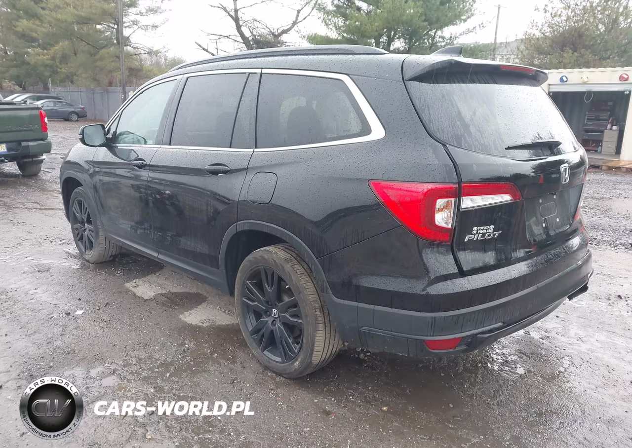 2022 Honda Pilot Awd Special Edition VIN:5FNYF6H26NB090287 - 3