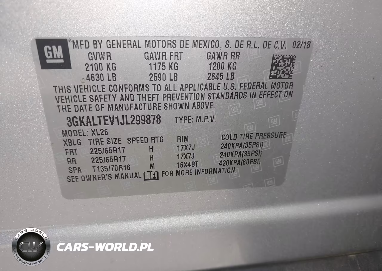2018 GMC Terrain Sle VIN:3GKALTEV1JL299878 - 9