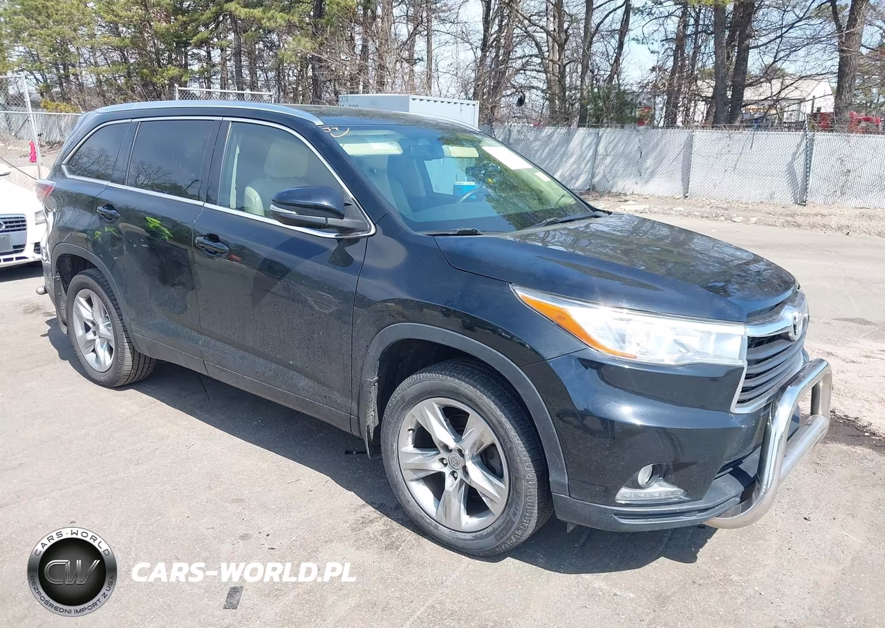 2014 Toyota Highlander Limited V6 – zdjęcie 1 z 16