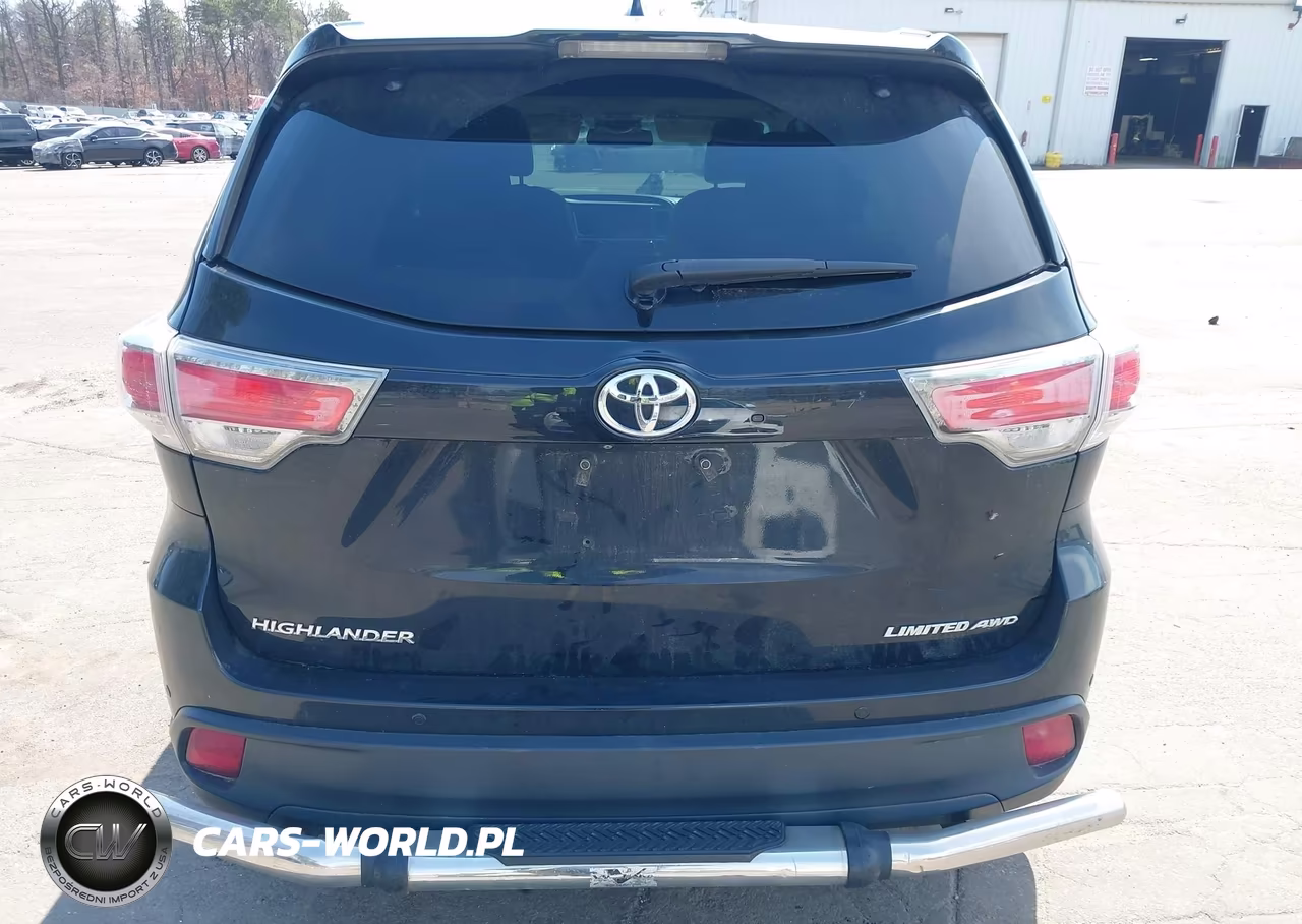 2014 Toyota Highlander Limited V6 VIN:5TDDKRFH4ES015800 - 16