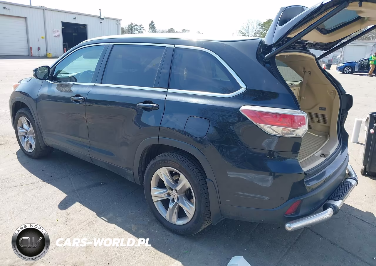 2014 Toyota Highlander Limited V6 VIN:5TDDKRFH4ES015800 - 3