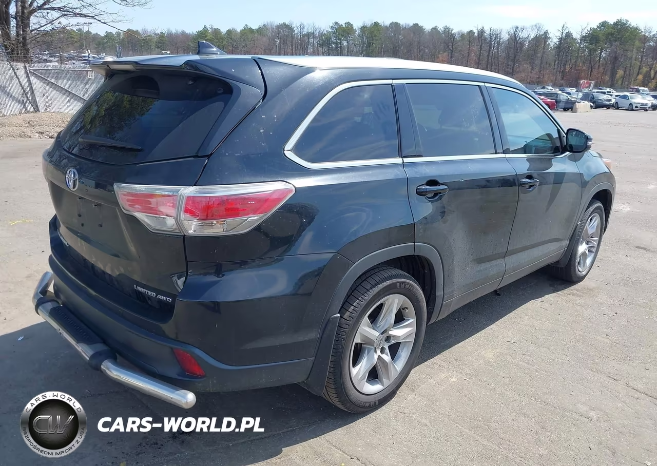 2014 Toyota Highlander Limited V6 VIN:5TDDKRFH4ES015800 - 4