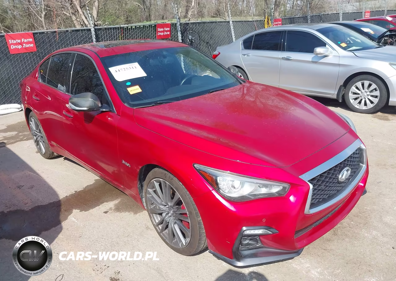 2018 Infiniti Q50 3.0T Red Sport 400