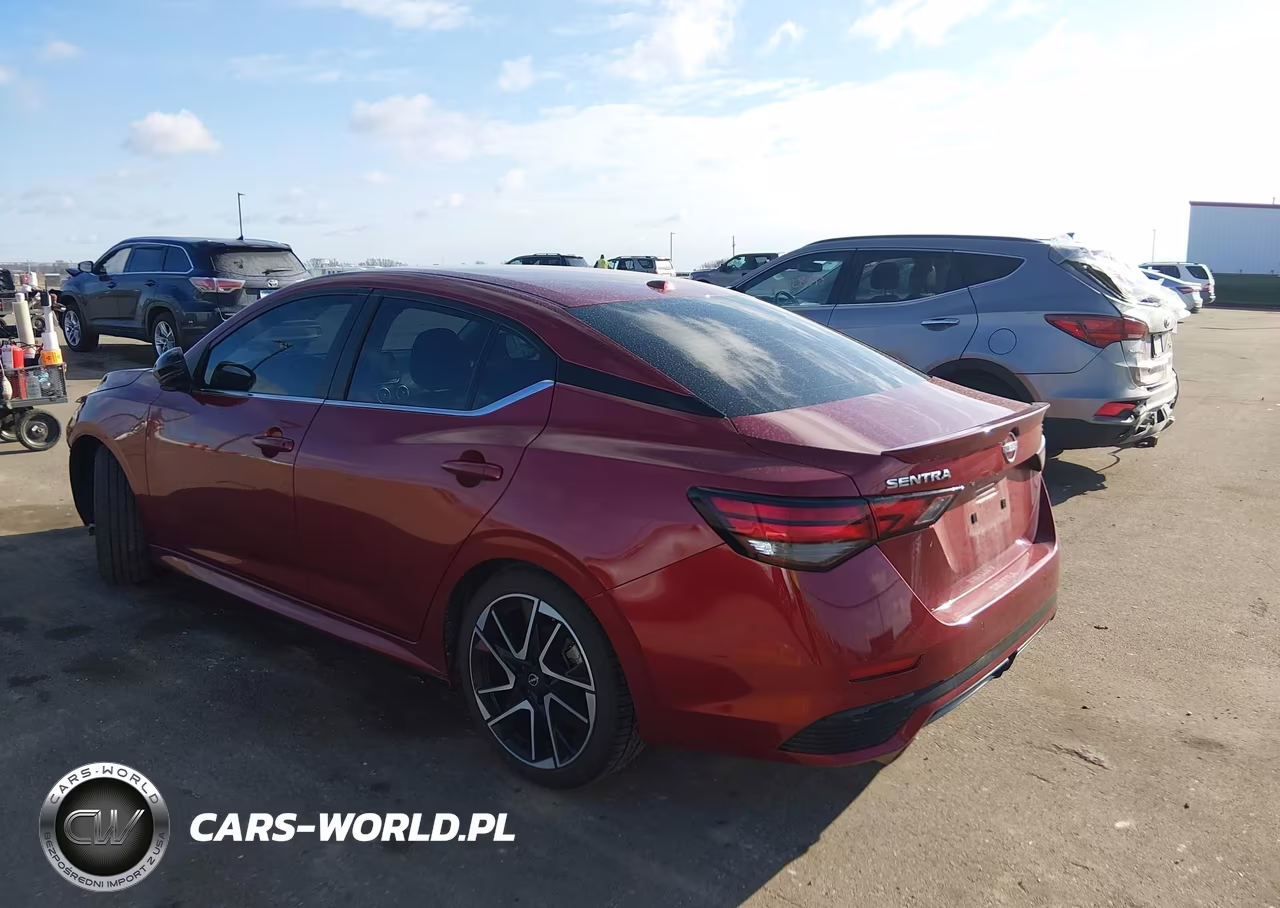 2024 Nissan Sentra Sr Xtronic Cvt VIN:3N1AB8DV7RY310364 - 3