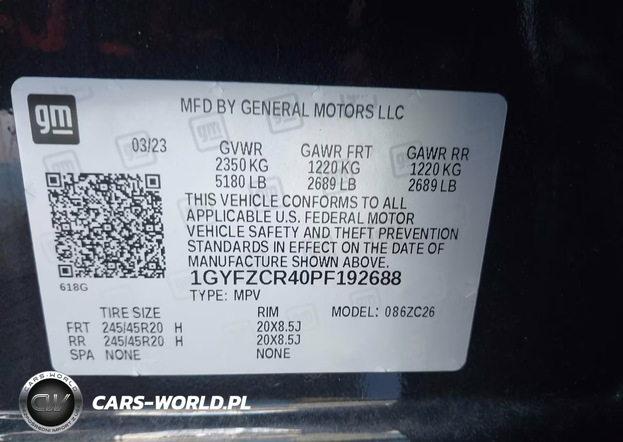 2023 Cadillac Xt4 Fwd Premium Luxury VIN:1GYFZCR40PF192688 - 9