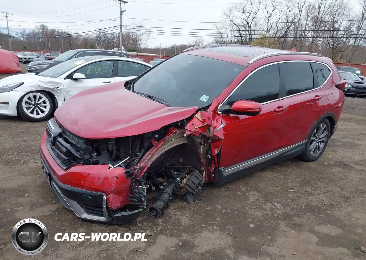 2022 Honda Cr-V Hybrid Touring VIN:5J6RT6H95NL010141 - 2