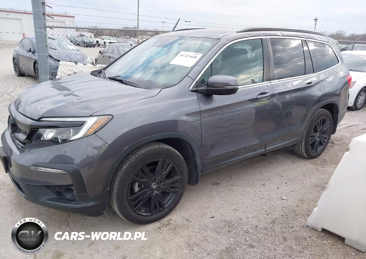 2021 Honda Pilot Awd Special Edition VIN:5FNYF6H23MB023421 - 2