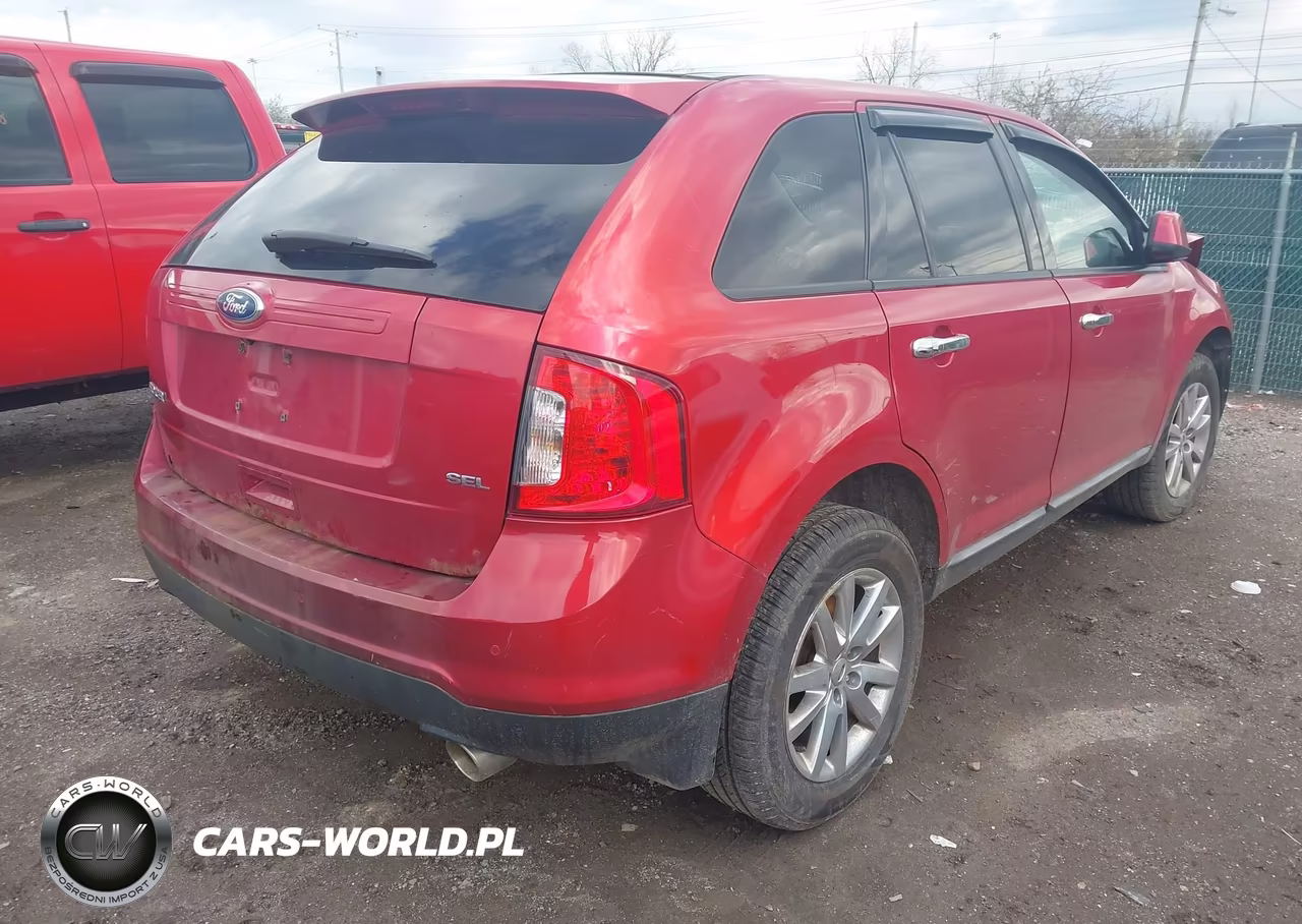 2011 Ford Edge Sel VIN:2FMDK3JC3BBA22609 - 4