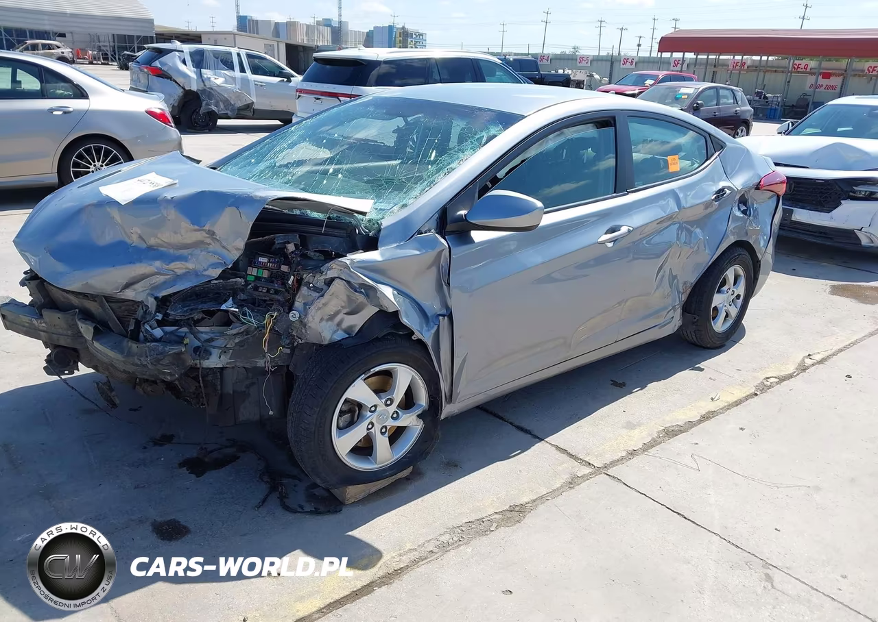 2015 Hyundai Elantra Se VIN:5NPDH4AE4FH549708 - 2