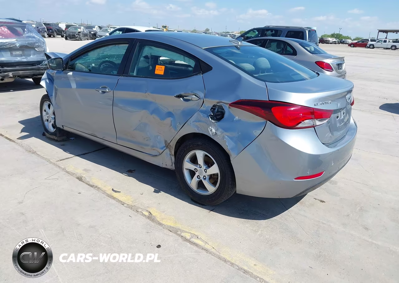 2015 Hyundai Elantra Se VIN:5NPDH4AE4FH549708 - 3